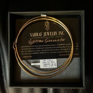 14k Gold Elegant Hoop Earrings Minimalist Design